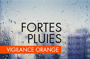 Vigilance Orange météorologique et crues Drôme (26)