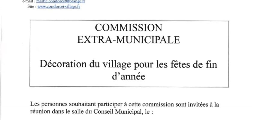 Commission extra-municipale